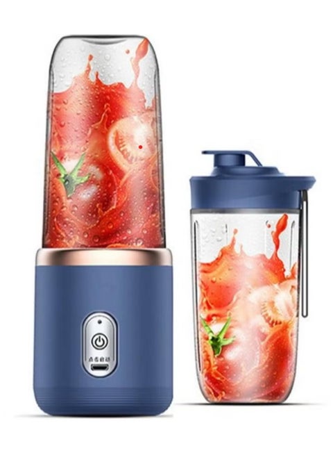 Portable Blender, Blender Juicer Juice Cup Fruit Blender Portable Fruit Cup, USB Rechargeable Personal Size Juice Cup, Personal Blender for Smoothies and Smoothies, 520ml Travel Juice Cup