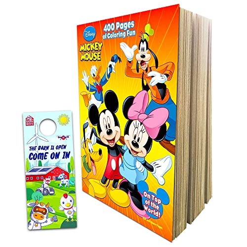 MICKEY MOUSE Disney Mickey Mouse 400 Pages of Coloring Fun - Image 1