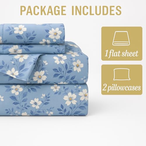 Bhoomi Impex Bedsheet for King Bed – Mini-Tiny Floral Print – 102 x 108 Inches – Soft, Breathable & Skin-Friendly – Includes 2 Pillow Covers – Ideal for Gifting - Image 4