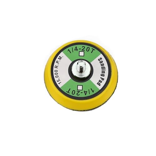 Ouya 5PCS 2-inch Thread Hook and Loop Backing Pad Buffing Plate for Air Sander and Dual Action Car Polisher 1/4"-20 Thread - Image 3