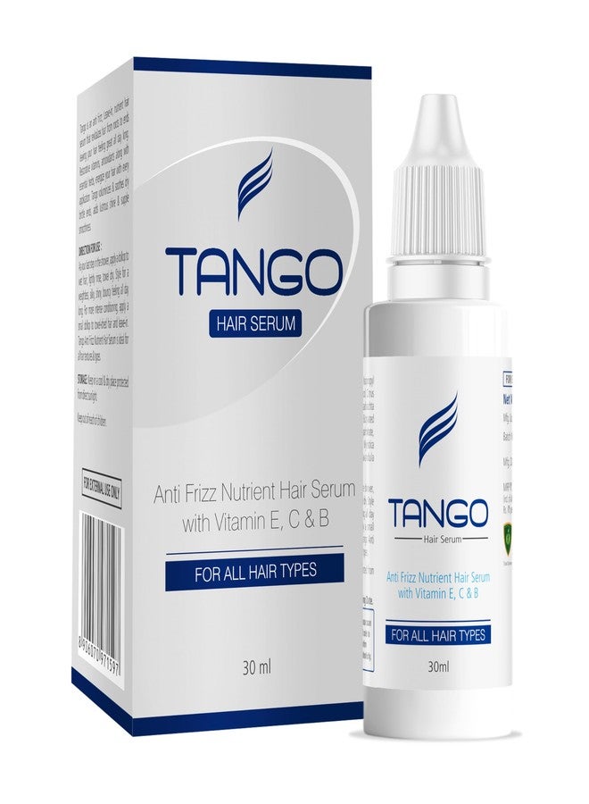 APPLE THERAPEUTICS Tango Anti-Frizz Hair Serum 30 ml| Dermatologist Prescribed Leave-In Nutrient Serum with Vitamin ACE for Ultimate Shine Frizz Control Detangle & Damaged Hair - Image 1