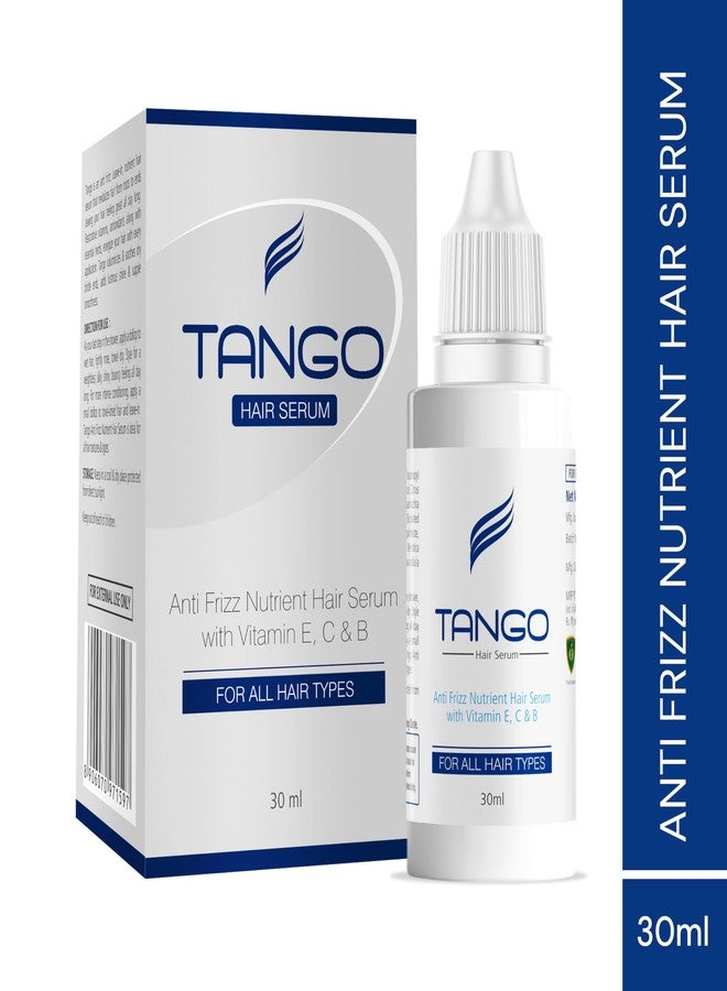 APPLE THERAPEUTICS Tango Anti-Frizz Hair Serum 30 ml| Dermatologist Prescribed Leave-In Nutrient Serum with Vitamin ACE for Ultimate Shine Frizz Control Detangle & Damaged Hair - Image 5