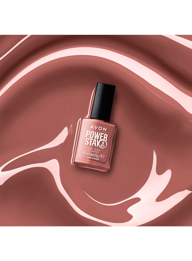 AVON Power Stay Gel Nail Enamel - Cant Quit Cafe - Image 2