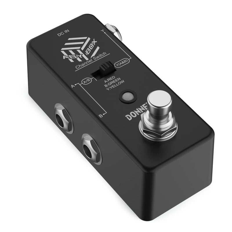 Donner ABY Box Line Selector AB Switch Mini Guitar Effect Pedal True Bypass - Image 1