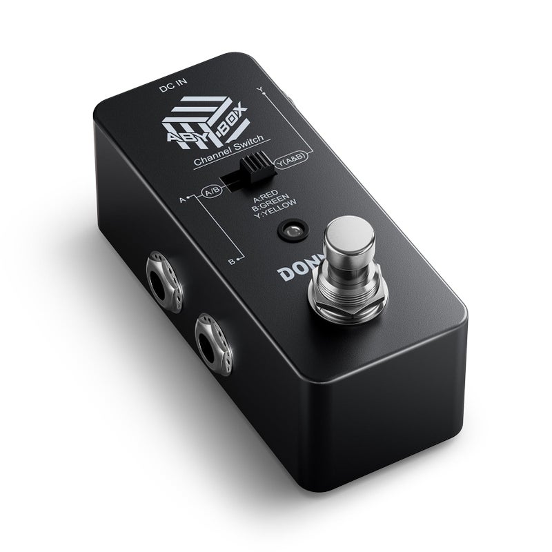 Donner ABY Box Line Selector AB Switch Mini Guitar Effect Pedal True Bypass - Image 1