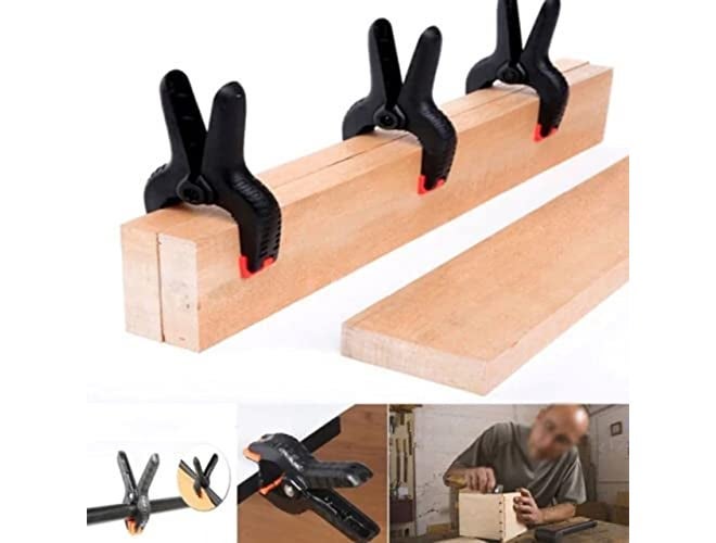 VTS 12 Packs of 4.3 inch Professional Plastic Small Spring Clamps Heavy Duty for Crafts or Plastic Clips and Backdrop Clips Clamps for Backdrop Stand,Photography, Home Improvement - Image 4