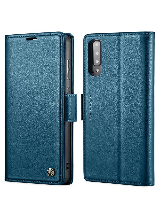 Case For Samsung Galaxy A30s / A50s / A50 023 Butterfly Buckle Litchi Texture RFID Anti-theft Leather Phone Case