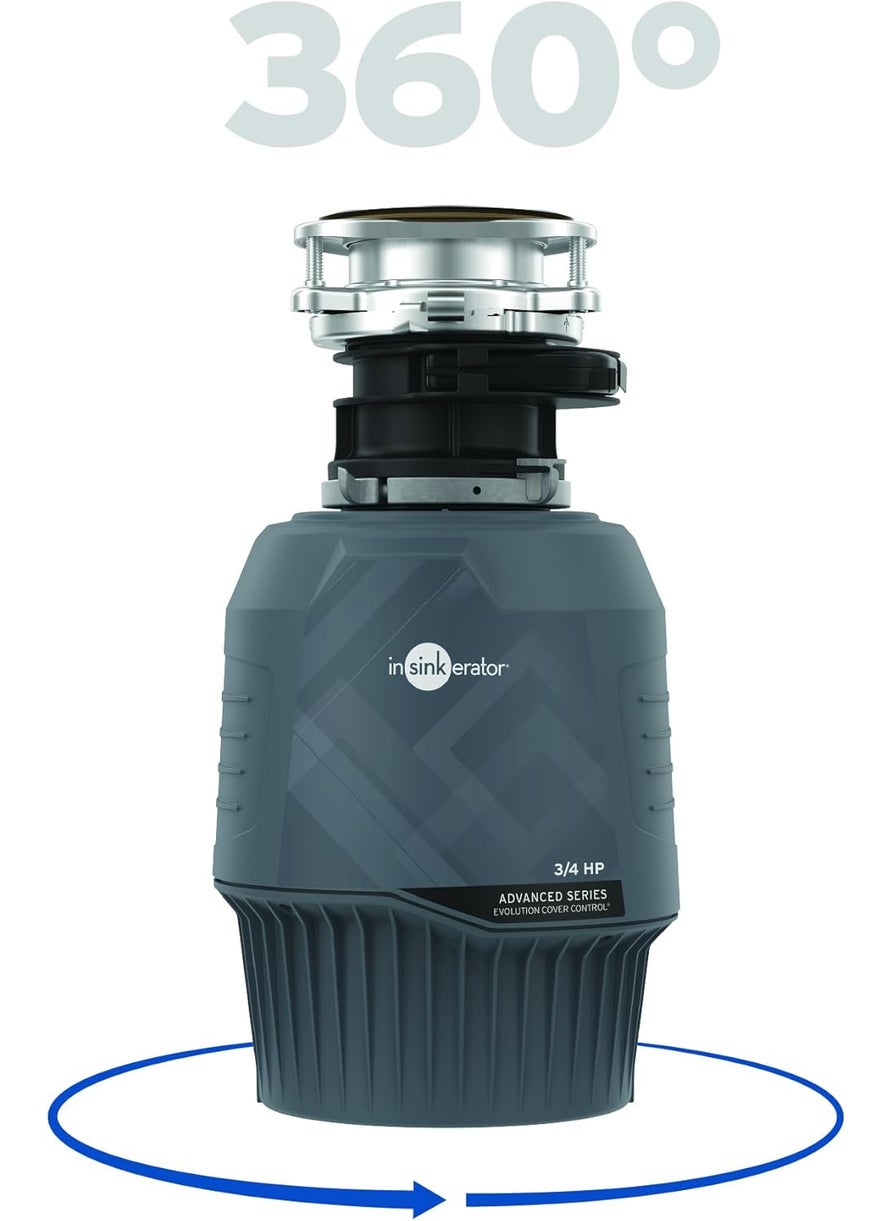 insinkerator InSinkErator EVO CVR CNTRL Evolution Cover Control 34 HP Advanced Series EZ Connect Batch Feed Food Waste Garbage Disposal No Size Gray  - Image 2