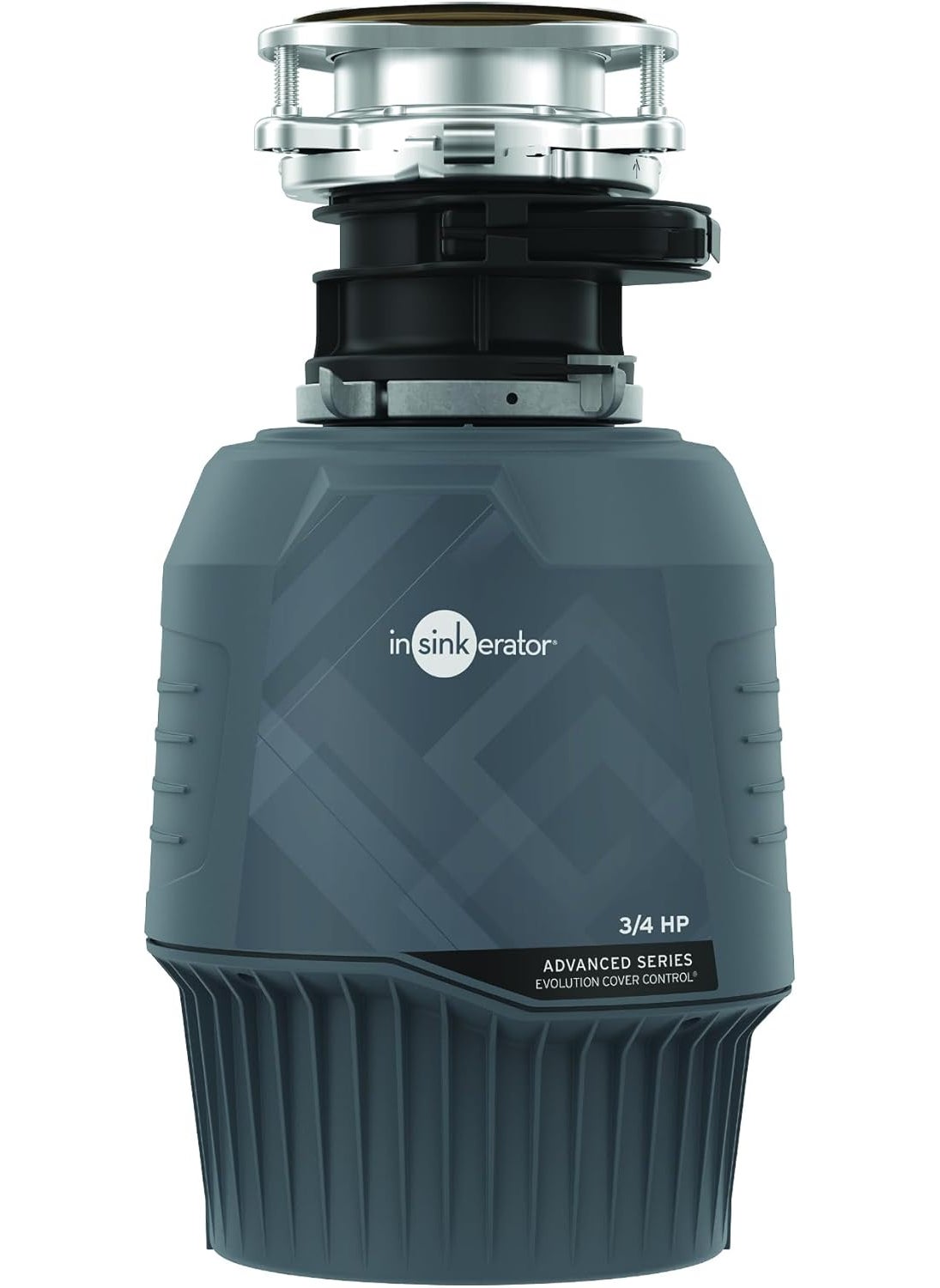 insinkerator InSinkErator EVO CVR CNTRL Evolution Cover Control 34 HP Advanced Series EZ Connect Batch Feed Food Waste Garbage Disposal No Size Gray  - Image 1
