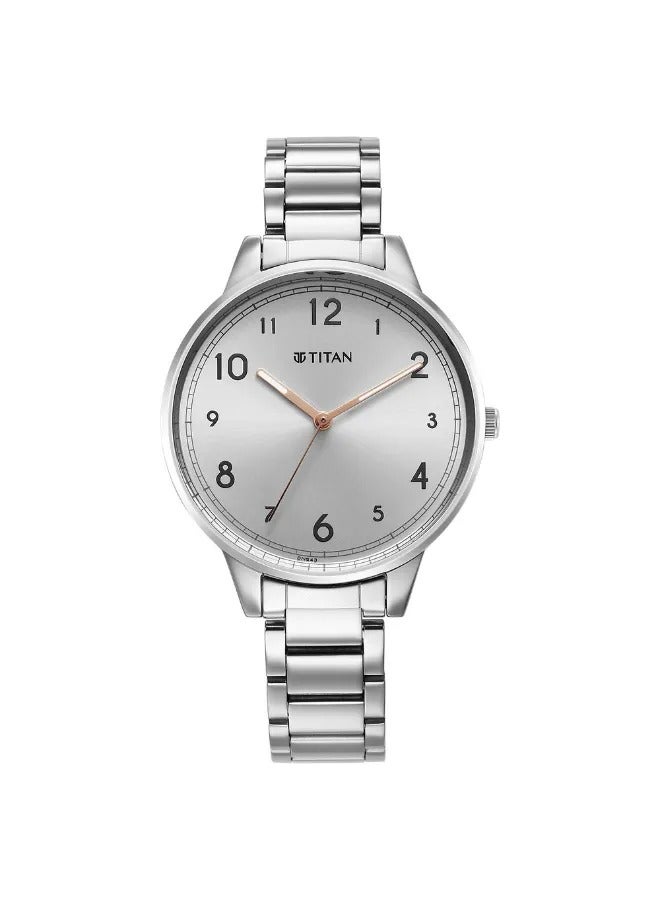 TITAN Women's Analog Round Shape Metal Wrist Watch - 2648SM07 - 43.5 Mm - Image 2