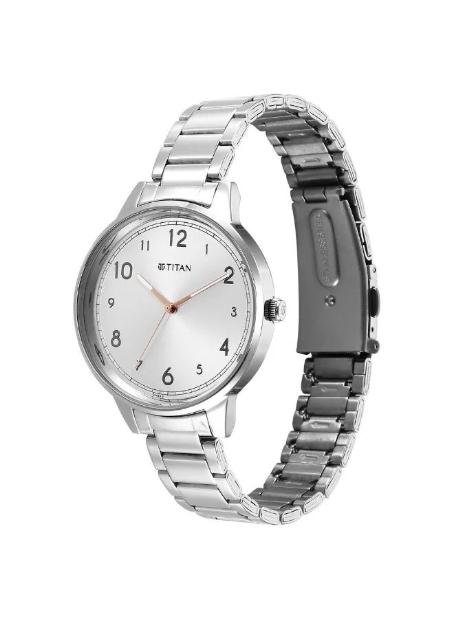 TITAN Women's Analog Round Shape Metal Wrist Watch - 2648SM07 - 43.5 Mm - Image 3