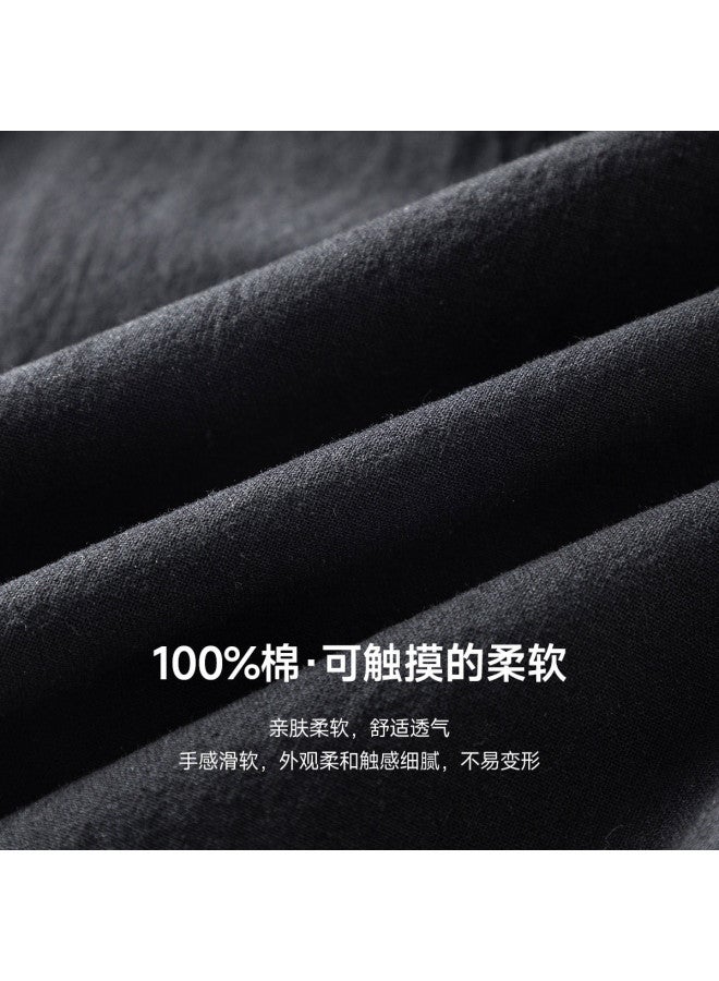 Fapai Men's Casual Pants Solid Color Easy Care Men's Casual Pants Men - Image 4