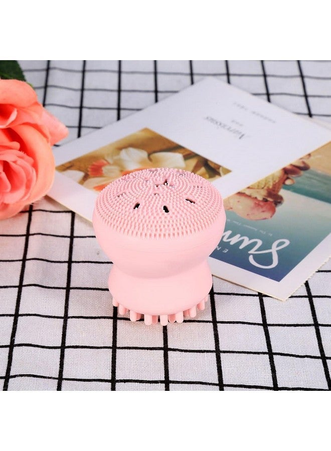 ATOOZED Octopus Face Wash Silicone Brush Scrubber for Bathing and Face cleansing Use for Kids and Adults Set of 1 - Image 5