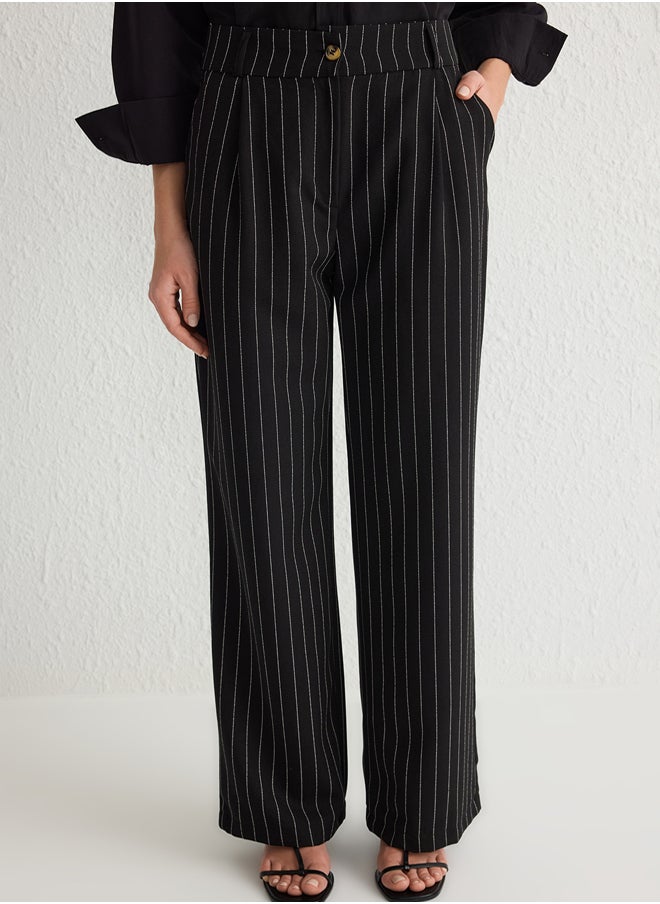 Black Wide Leg Striped Woven Trousers TWOSS23PL00109 - pzsku/Z613CFD752AAF25AAE4D6Z/45/_/1739718348/c87ec150-b57c-4fc4-8082-b3ea9a42050c