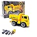 MUKIKIM Construct A Truck Dump Take it Apart Put it Back Together Friction Powered2Toysin1 Awesome Award Winning Toy That Encourages Creativity - Image 3