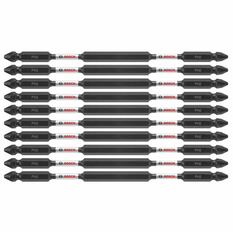 BOSCH ITDEPH2601 1-Piece 6 In. Phillips #2 Impact Tough Double-Ended Screwdriving Bit - Image 1