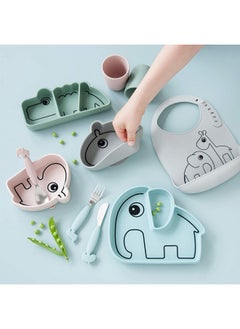 done by deer Silicone Stick&Stay Snackplate In Croco Green 100% Food Grade Silicone Fun And Functional Design Perfect For Hasslefree Snacking Anytime & Anywhere  - Image 4