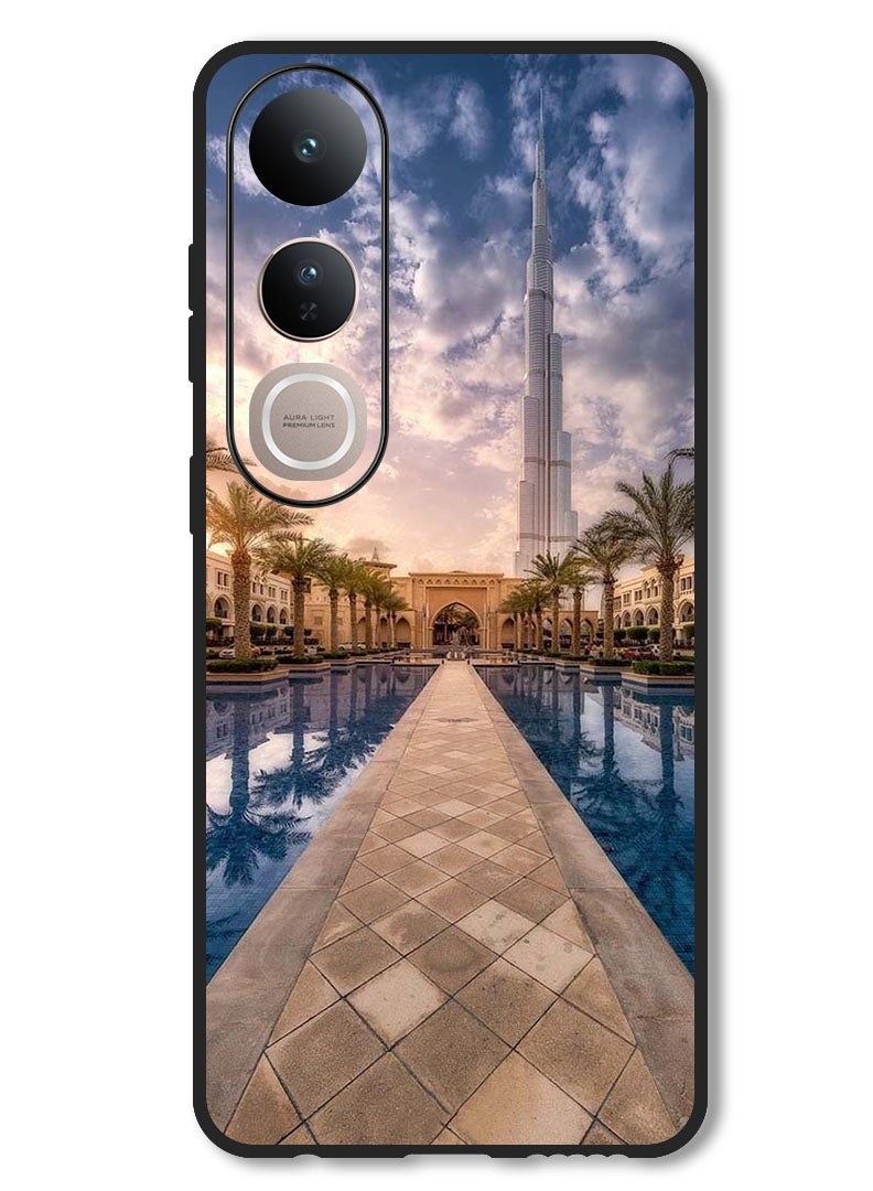 Theodor Case Compatible with Vivo V50 Lite Protection Shockproof Bumper Cover Atlantis Dubai - Image 1