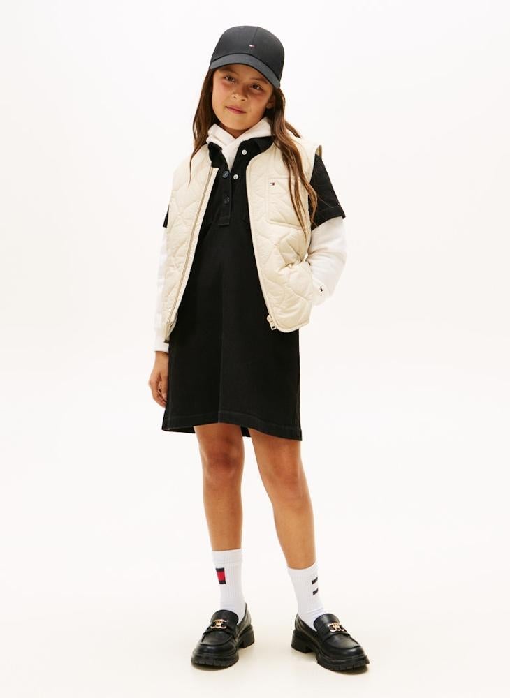 TOMMY HILFIGER Youth Quilted Lightweight Vest - Image 3