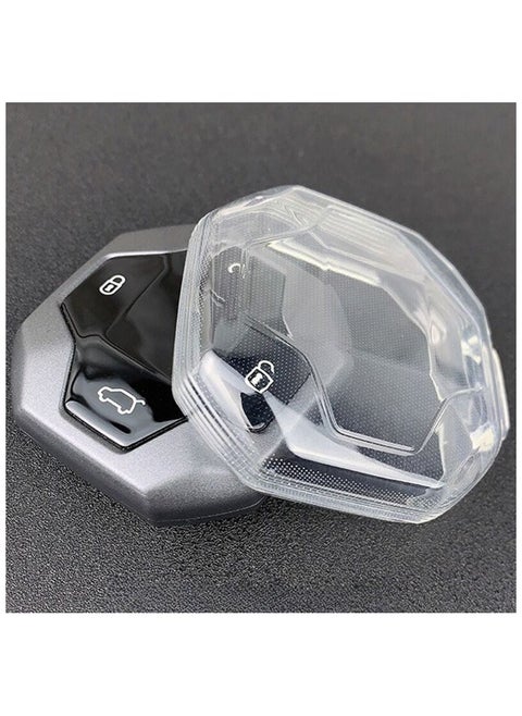 4 Buttons TPU Smart Car Key Case Cover Fit for Chery Jetour T2 Traveler 2023 2024 Keyless