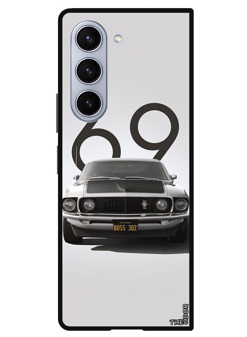 Theodor Protective Case Anti Scratch Shock Proof Bumper Cover For Samsung Galaxy Z Fold 6 Car 17 - Image 1