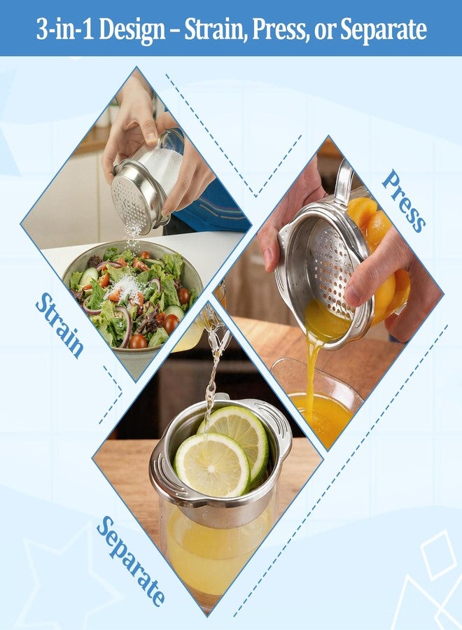 smrtcol Tuna Can Strainer Stainless Steel Can Press & Food Strainer for Tuna, Salmon, Beans, Vegetables Multi-Use Kitchen Tool with Handles (1 Pack) - Image 3