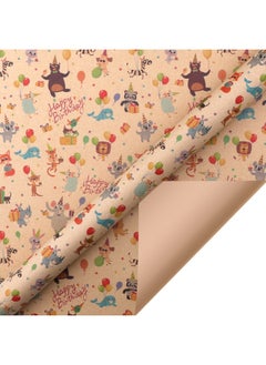 Zeemey 6 Sheets Gift Wrapping Paper With Accessories,Holiday Gift Wrapping Paper,Birthday Gift Box Gift Wrapping DIY, Gift Wrapping Paper for Birthday, Holiday, Wedding, Party,Kids Gift Wrapping (70cmX50cm)  - Image 5
