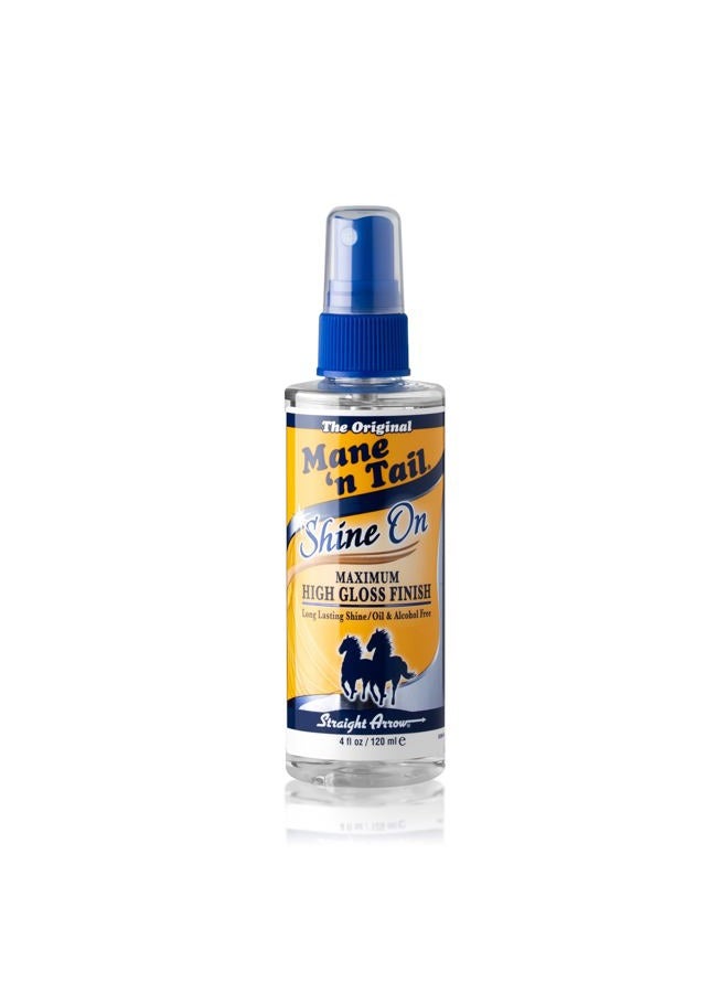 Mane 'n Tail Shine On Maximum High Gloss Finishing 4oz Spray - Image 1