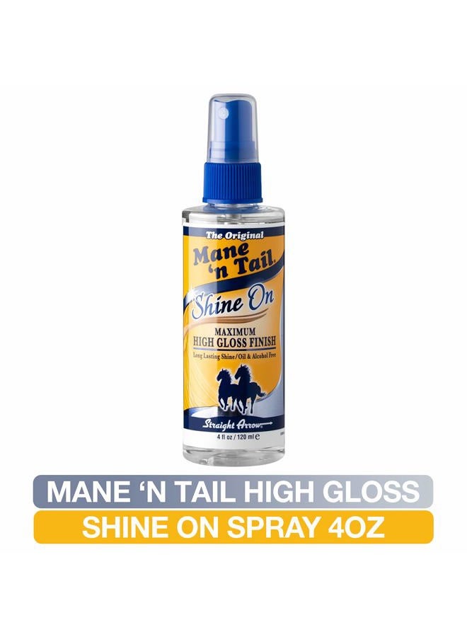 Mane 'n Tail Shine On Maximum High Gloss Finishing 4oz Spray - Image 3