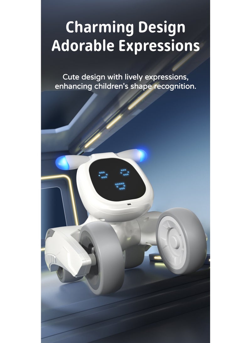 KidsSmart Programmable Remote Control Robot Dog | Multi-Function Gesture Control & Voice-Activated Demo Robot  - Image 3
