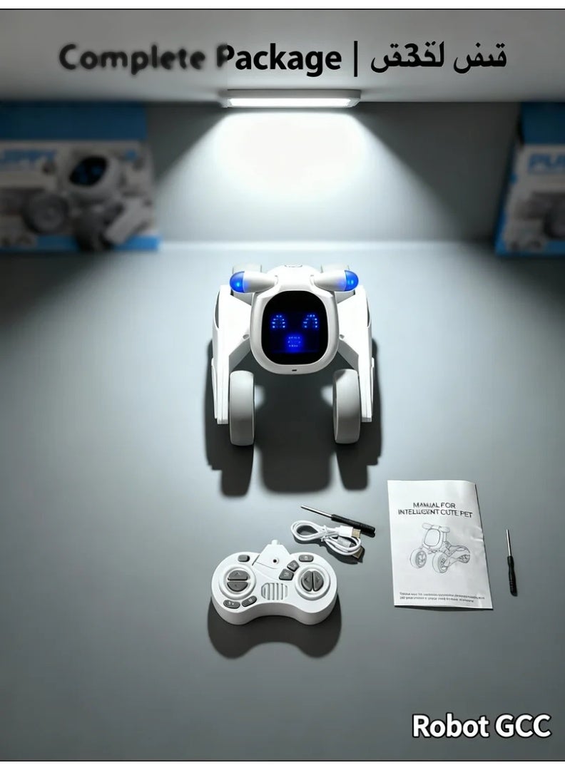 robotgcc Smart Programmable Robot Dog Toy with Gesture & Voice Control | Interactive Educational STEM Toy for Kids | Rechargeable Remote Control Pet | Safe ABS Material | Gift for Boys and Girls - Image 4