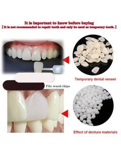 VEZE VEZE Tooth Repair Kit-Thermal Fitting Beads Granules and Fake Teeth for Temporary Fixing Missing and Broken Tooth, Moldable Fake Teeth and Thermal Beads Replacement Kit.【Teeth - Piece Yellow】  - Image 4