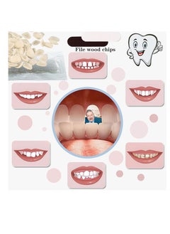 VEZE VEZE Tooth Repair Kit-Thermal Fitting Beads Granules and Fake Teeth for Temporary Fixing Missing and Broken Tooth, Moldable Fake Teeth and Thermal Beads Replacement Kit.【Teeth - Piece Yellow】  - Image 2