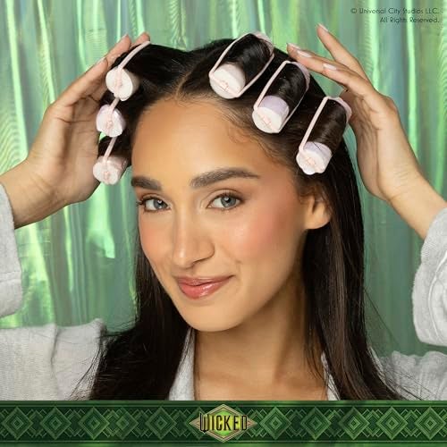 CONAIR Wicked Glinda 6PK Satin Rollers - hair rollers - foam rollers - heatless hair curlers - Scunci by Conair - Image 4