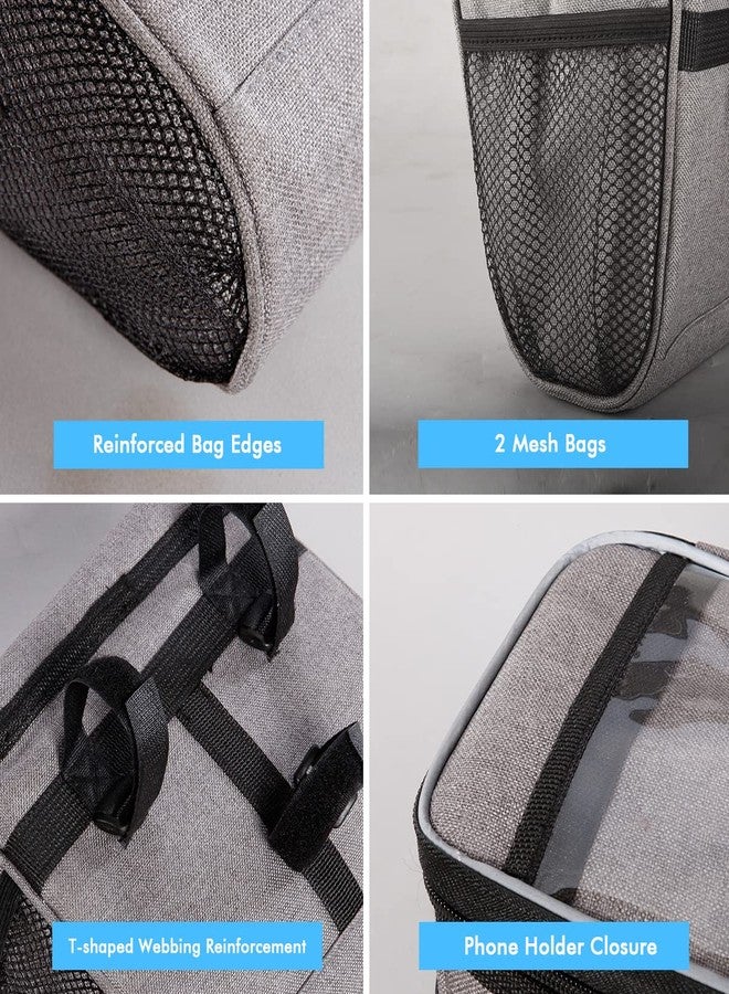MATTISAM Bike Handlebar Bag, Bike Basket Front, Scooter Bag with Bike Phone Mount, Bike Cooler Bicycle Basket Road Mountain Bike Pouch Pack Cycling Accessories for Kids Girls Boys Men Women - Image 5