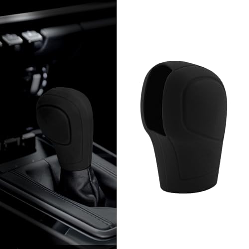 Zufoty Car Gear Shift Knob Cover Gear Shift Knob Cover Car Protect Accessories Car Shift Protector Cover Protector Silicone Automatic Gear Shift Knob Cover Universal for Most Cars - Image 1