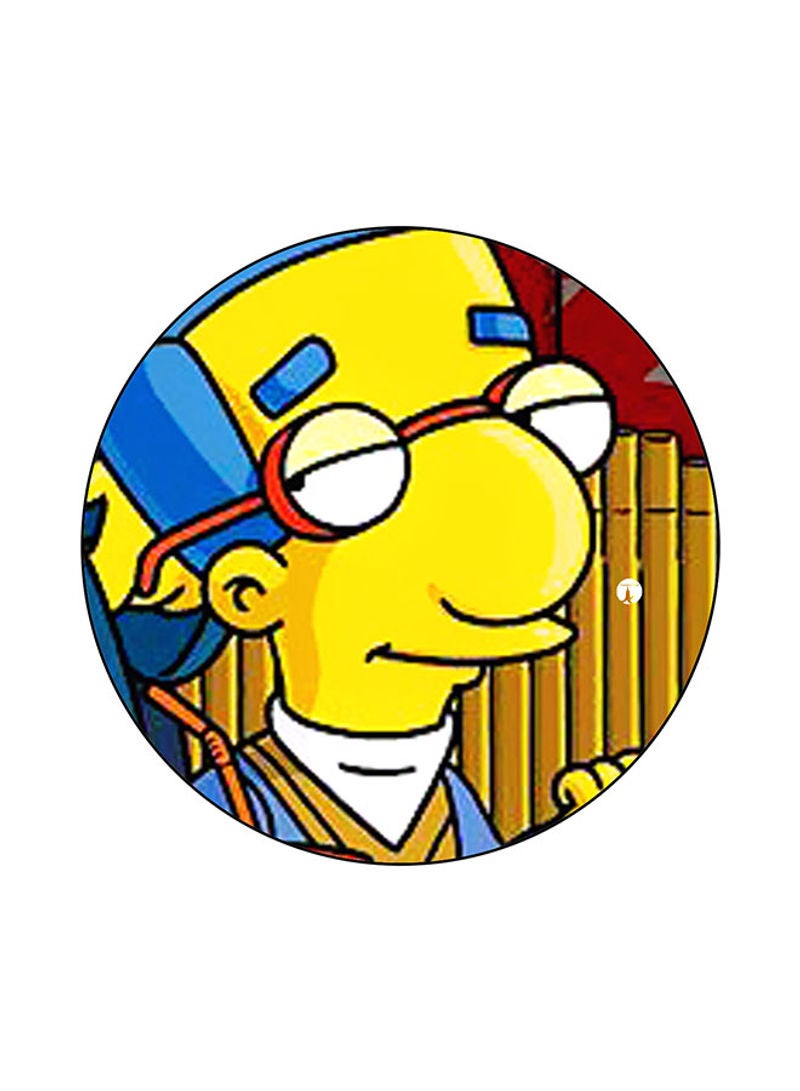 RKN The Simpsons Mouse Pad Yellow