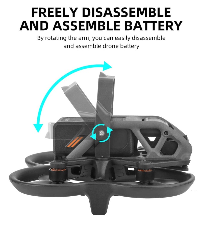 GetZget Anti Release Buckle For Dji Avata Battery Compartment Sunnylife Foldable Lock Accessories - Image 5
