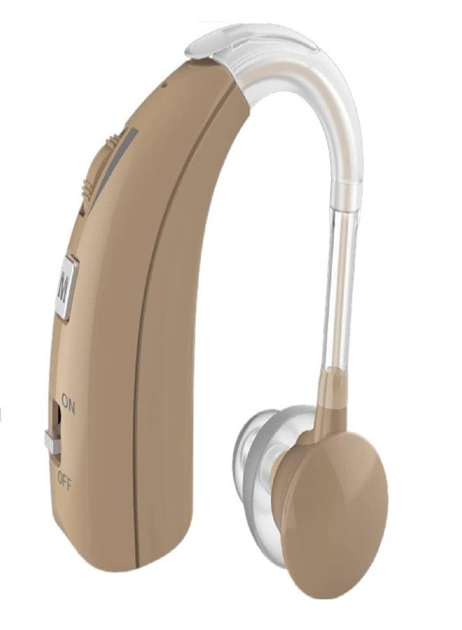 HP SOUND PLUS 2 unit For Both Ear Rechargeable Hearing Aids with Noise Cancelling, Nano Hearing Amplifier Assist Miracle Ear for Adults,Digital Hearing Amplifiers for Hearing Loss (Pair (Beige) - Image 2