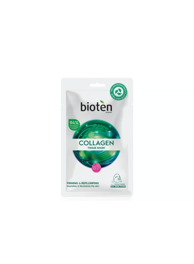 bioten Collagen Tissue Mask x1 - Image 1