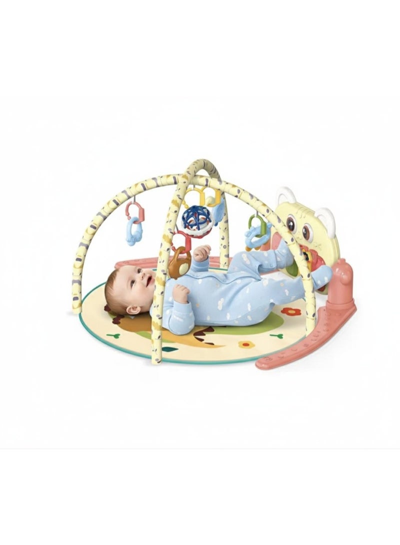 Toyland Multi-Function Baby Play Gym with Pedal Piano & Activity Toys - Image 1