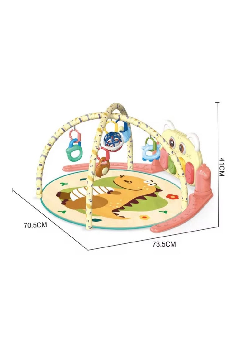 Toyland Multi-Function Baby Play Gym with Pedal Piano & Activity Toys - Image 2