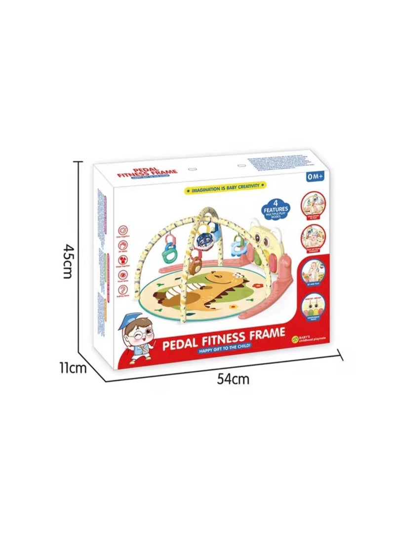 Toyland Multi-Function Baby Play Gym with Pedal Piano & Activity Toys - Image 3