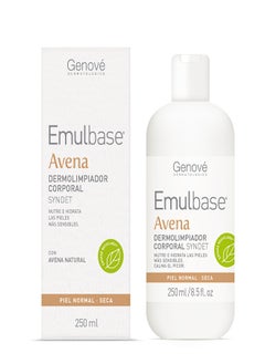 Genove Dermatologics Unisex Adult Avena Cleanser 250 Ml White  - Image 1