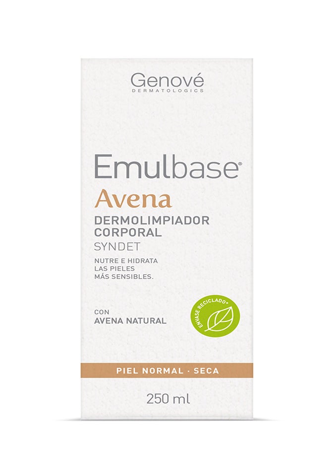 Genove Dermatologics Unisex Adult Avena Cleanser 250 Ml White  - Image 3