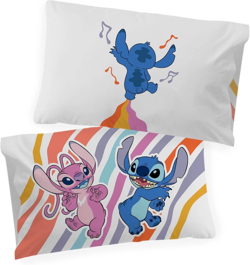 Jay Franco Disney Lilo & Stitch 100% Cotton Double Duvet Cover Set - Includes 50 x 70cm Pillowcase - Image 5