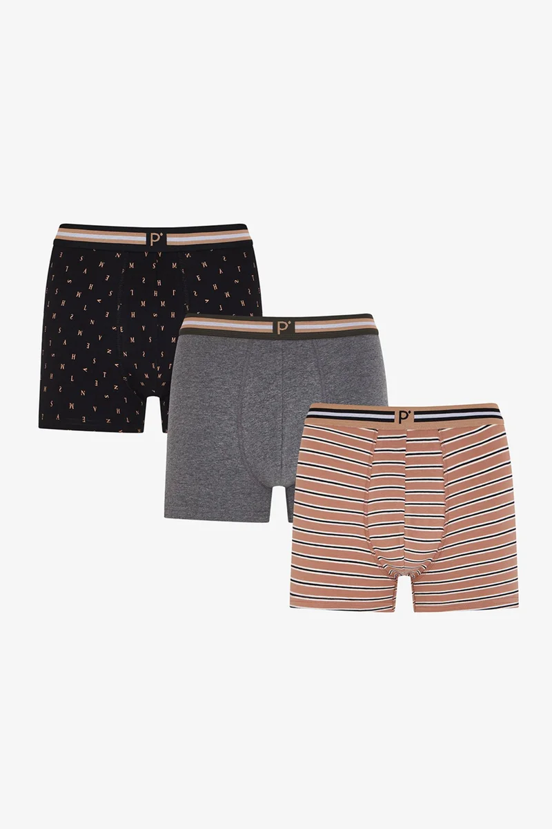 بنتي PENTI Men's Ember Striped Boxers