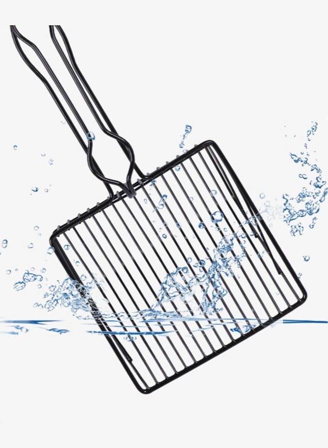 Cat Litter Scoop - Gold, Fast Sifting Deep Shovel, Designed for Multi-Cat Owners - Image 3