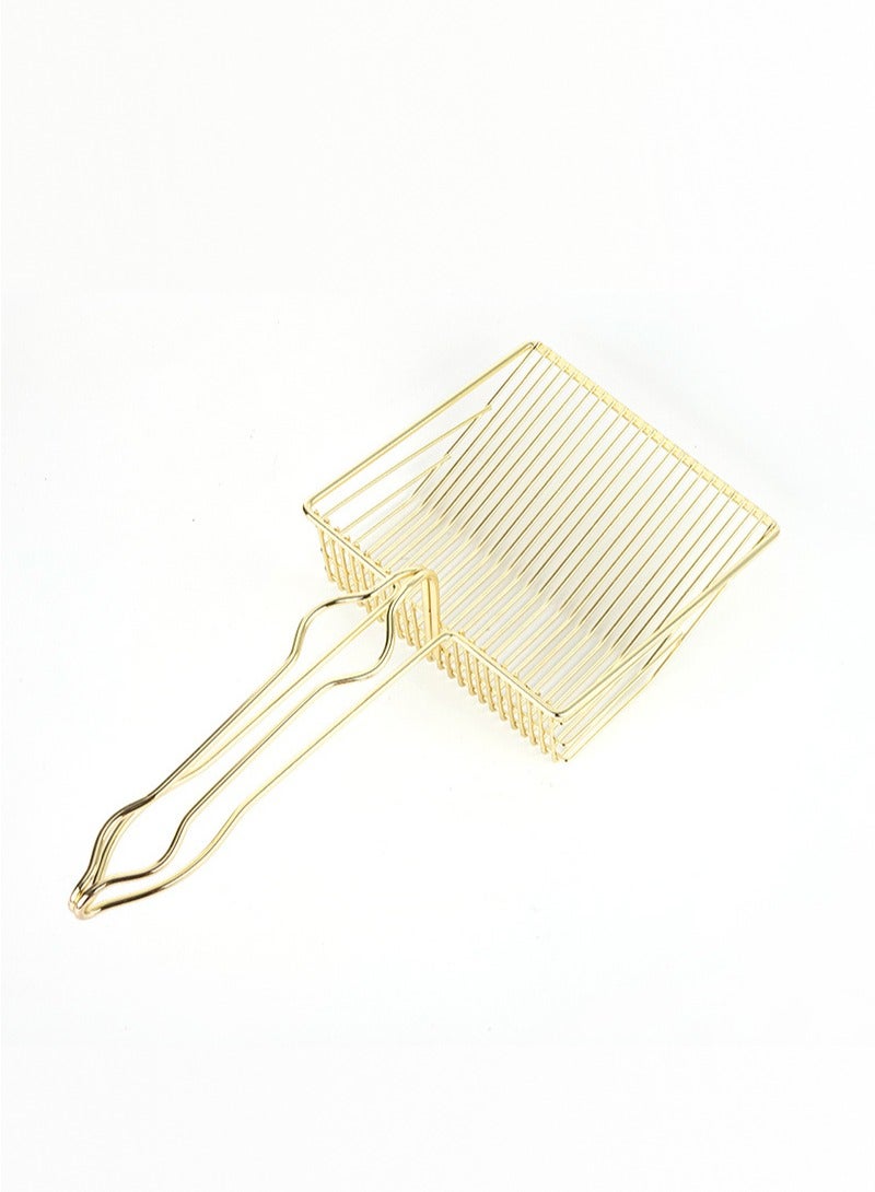 Cat Litter Scoop - Gold, Fast Sifting Deep Shovel, Designed for Multi-Cat Owners - Image 1
