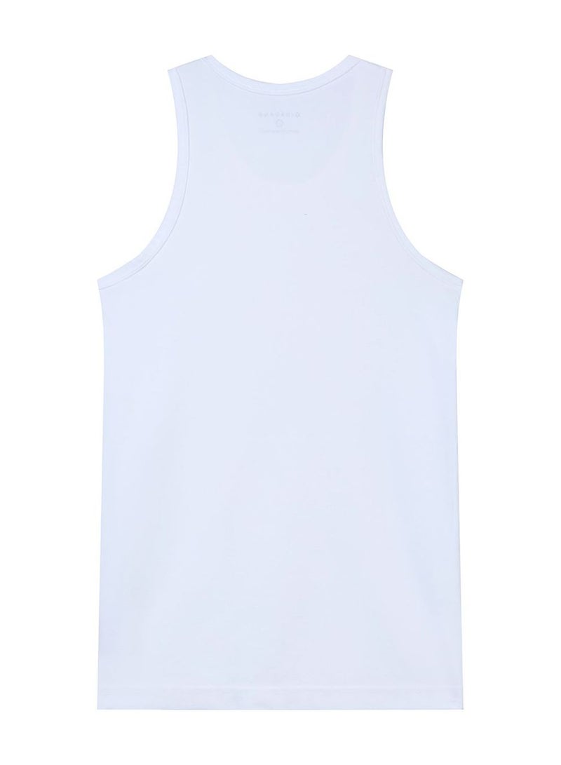 GIORDANO Men's Slim Fit Cotton Rib Tank Top (3-Pack) - Image 3